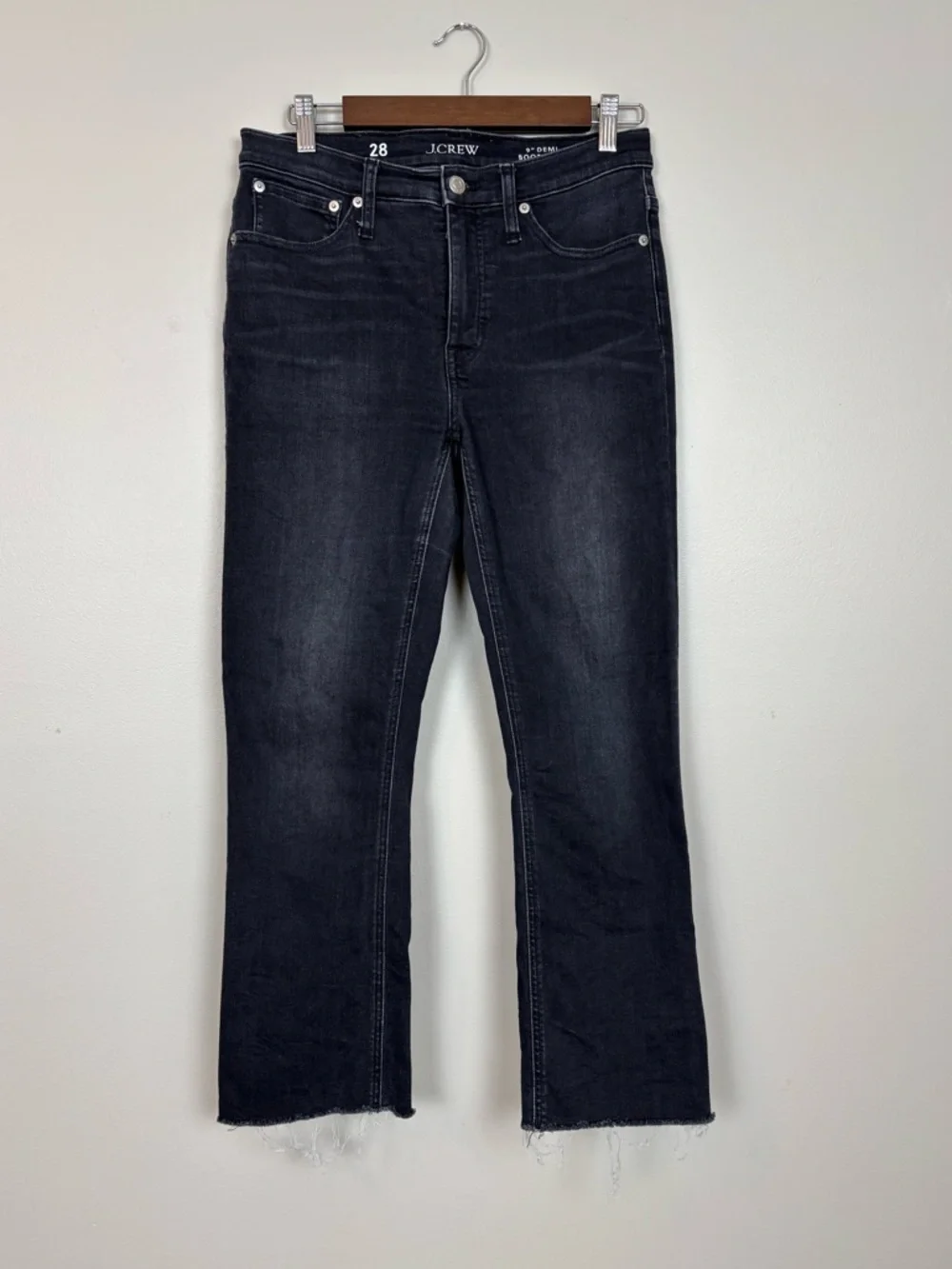 J Crew Jeans Womens 28 Black 9